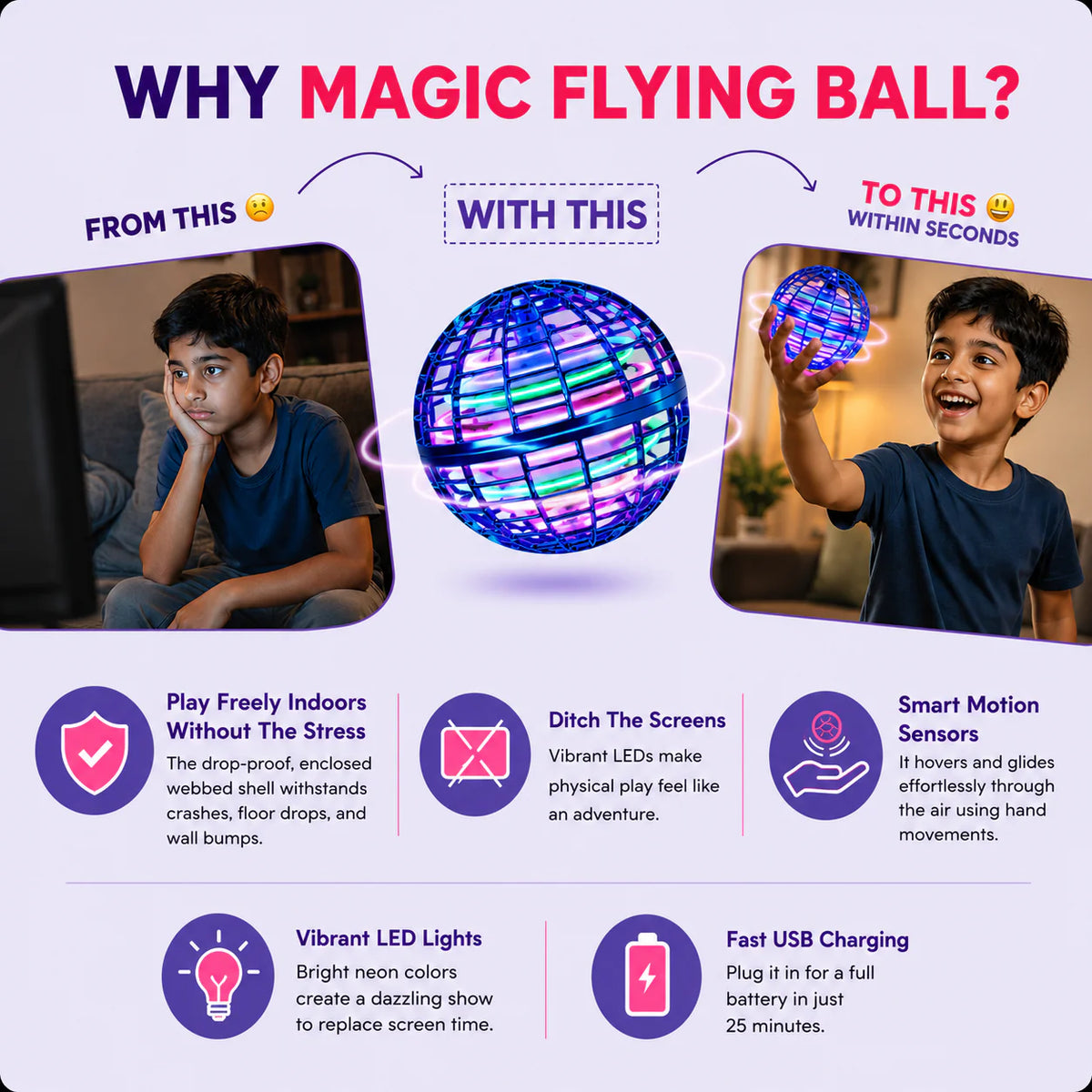 Boomerang Magic Flying Ball